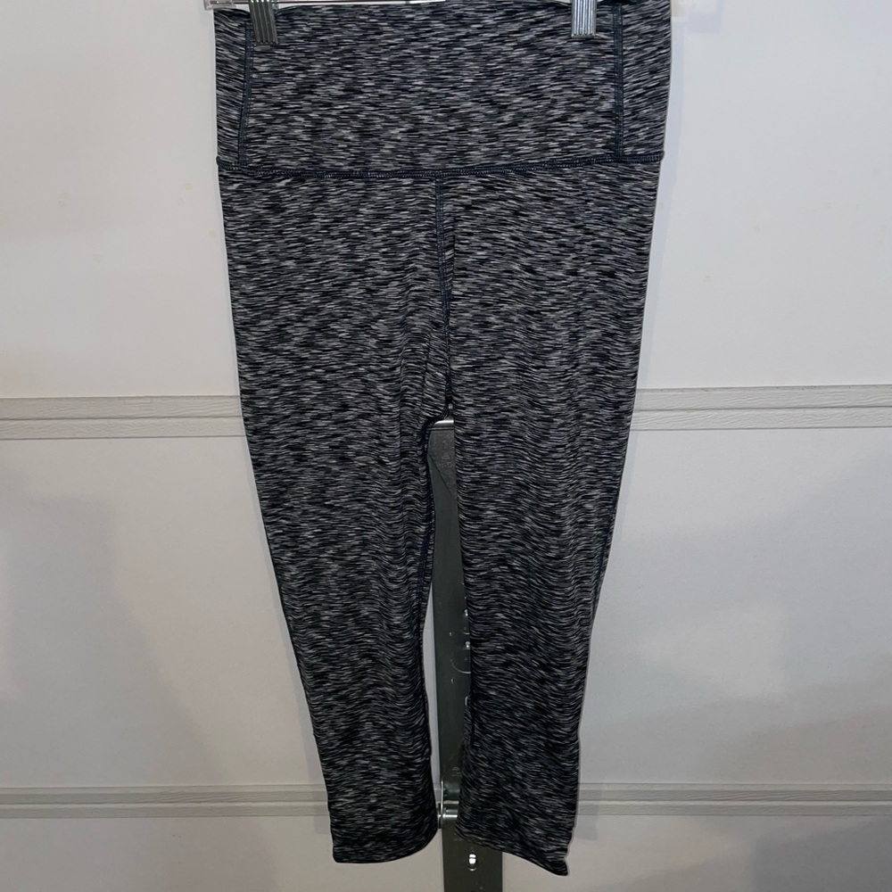 all in motion Black Heathered High-Waist Leggings